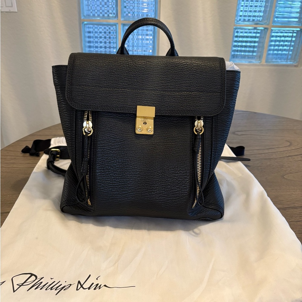 3.1 Phillip Lim Black Leather Backpack
